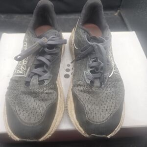 Hoka Black and Brown Sneakers